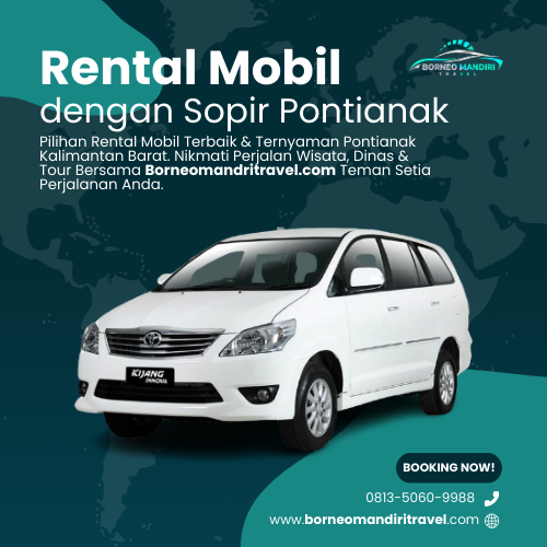 rental mobil dengan sopir pontianak